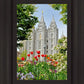 Salt Lake City Temple June - God Is the Gardner