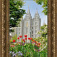 Salt Lake City Temple June - God Is the Gardner
