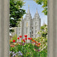 Salt Lake City Temple June - God Is the Gardner