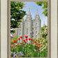 Salt Lake City Temple June - God Is the Gardner
