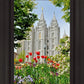 Salt Lake City Temple June - God Is the Gardner