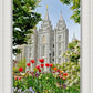 Salt Lake City Temple June - God Is the Gardner