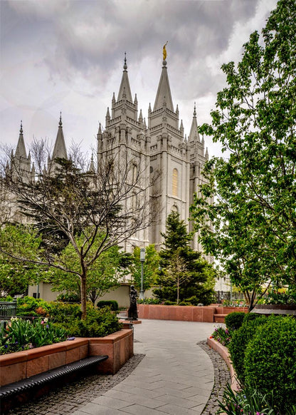 Salt Lake City Temple Pathway To Glory
