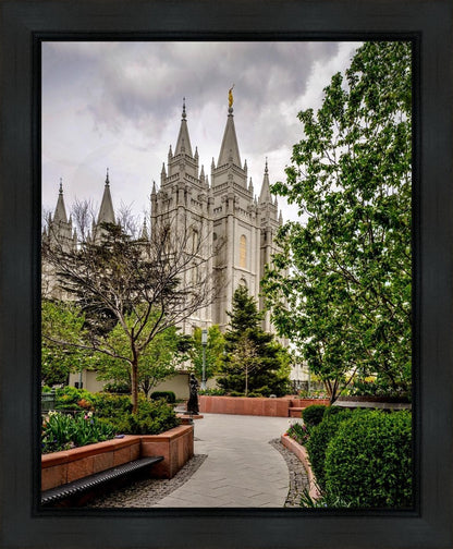 Salt Lake City Temple Pathway To Glory Gallery Wrap