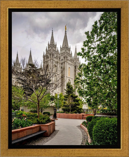 Salt Lake City Temple Pathway To Glory Gallery Wrap