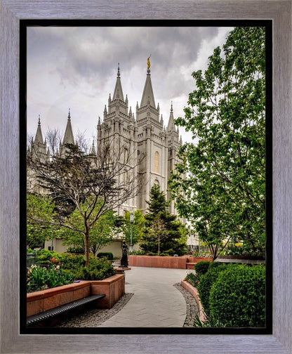 Salt Lake City Temple Pathway To Glory Gallery Wrap