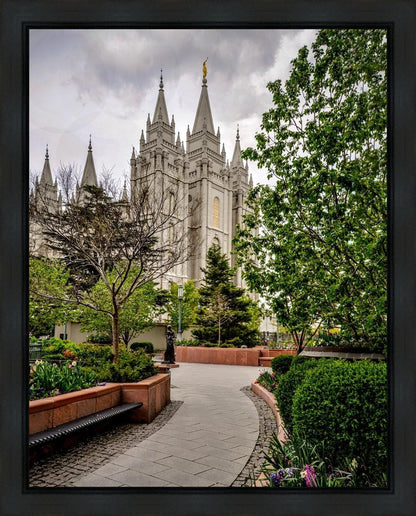 Salt Lake City Temple Pathway To Glory Gallery Wrap