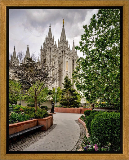 Salt Lake City Temple Pathway To Glory Gallery Wrap