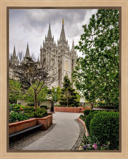 Salt Lake City Temple Pathway To Glory Gallery Wrap