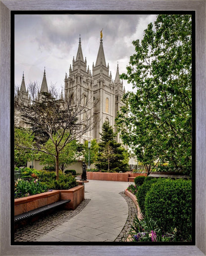 Salt Lake City Temple Pathway To Glory Gallery Wrap