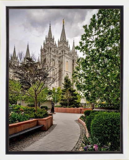 Salt Lake City Temple Pathway To Glory Gallery Wrap