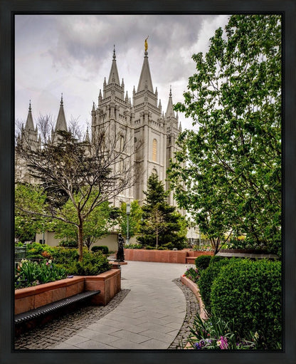 Salt Lake City Temple Pathway To Glory Gallery Wrap