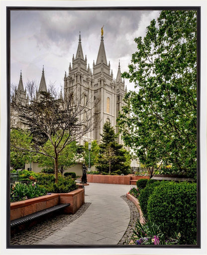 Salt Lake City Temple Pathway To Glory Gallery Wrap
