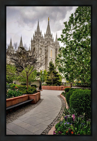 Salt Lake City Temple Pathway To Glory Gallery Wrap