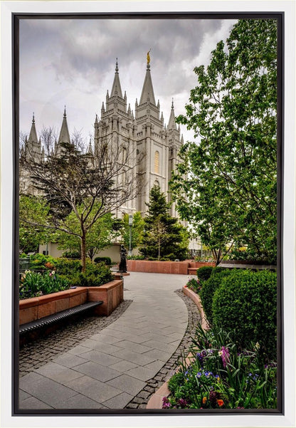 Salt Lake City Temple Pathway To Glory Gallery Wrap
