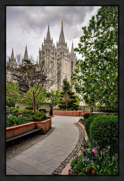 Salt Lake City Temple Pathway To Glory Gallery Wrap