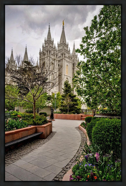 Salt Lake City Temple Pathway To Glory Gallery Wrap