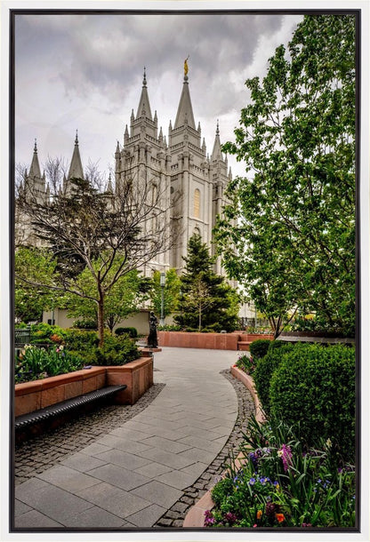 Salt Lake City Temple Pathway To Glory Gallery Wrap