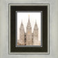 Salt Lake City Temple Quiet Misty Morning