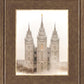 Salt Lake City Temple Quiet Misty Morning
