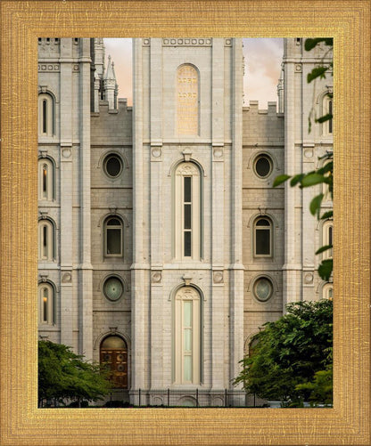 Salt Lake City Temple The Morning Breaks
