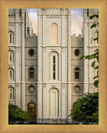 Salt Lake City Temple The Morning Breaks