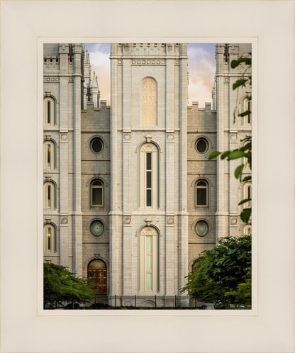 Salt Lake City Temple The Morning Breaks