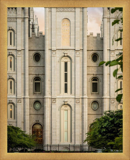 Salt Lake City Temple The Morning Breaks