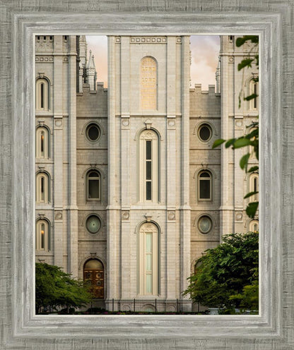 Salt Lake City Temple The Morning Breaks
