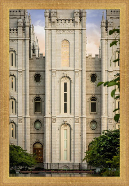 Salt Lake City Temple The Morning Breaks