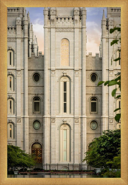 Salt Lake City Temple The Morning Breaks