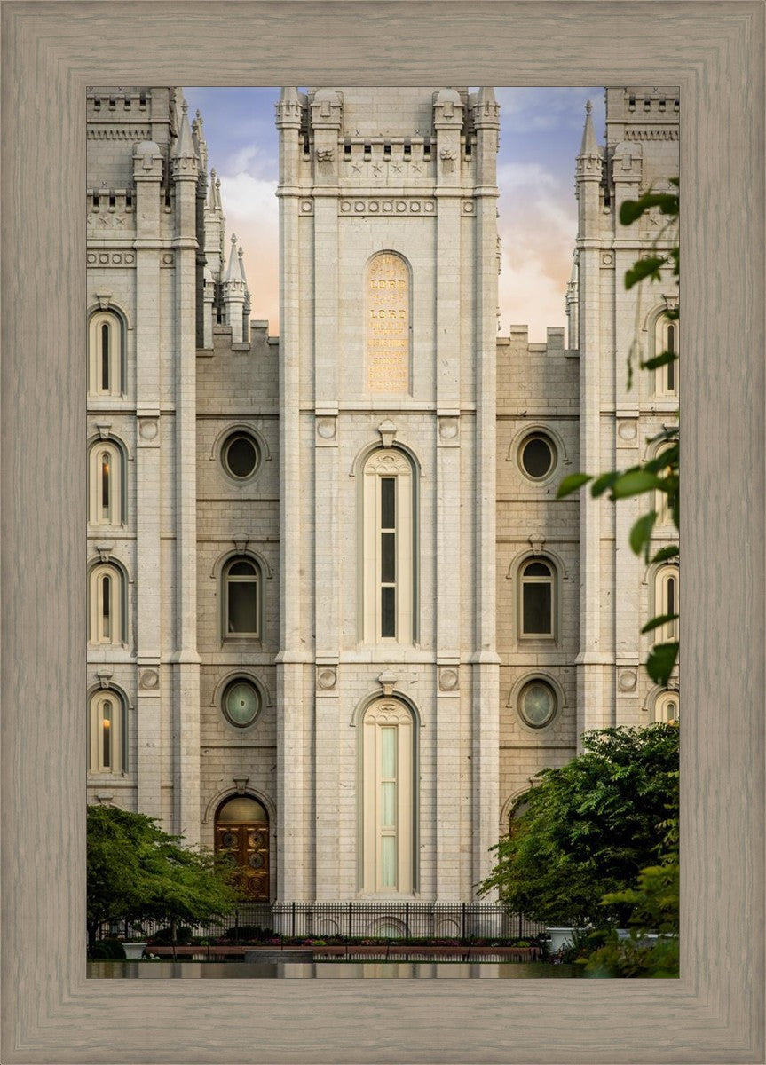 Salt Lake City Temple The Morning Breaks