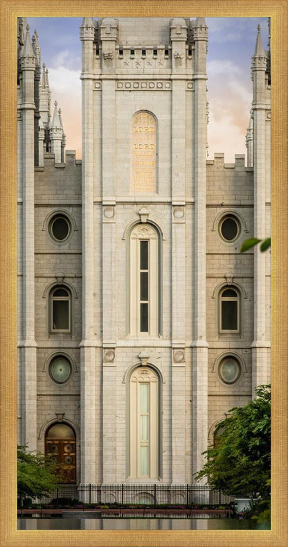 Salt Lake City Temple The Morning Breaks