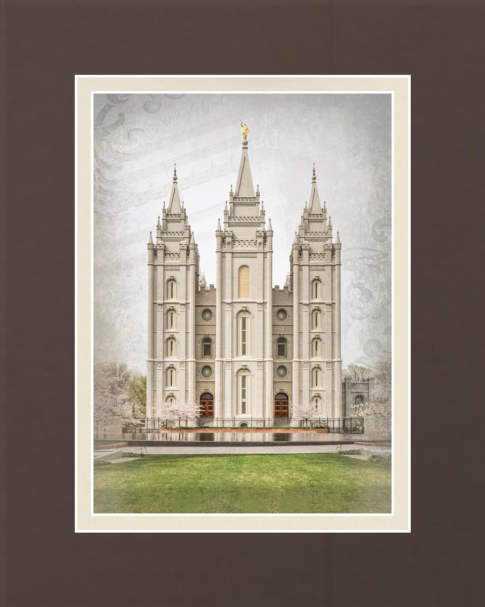 Salt Lake City Temple The Spirit Of God