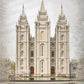 Salt Lake City Temple The Spirit Of God