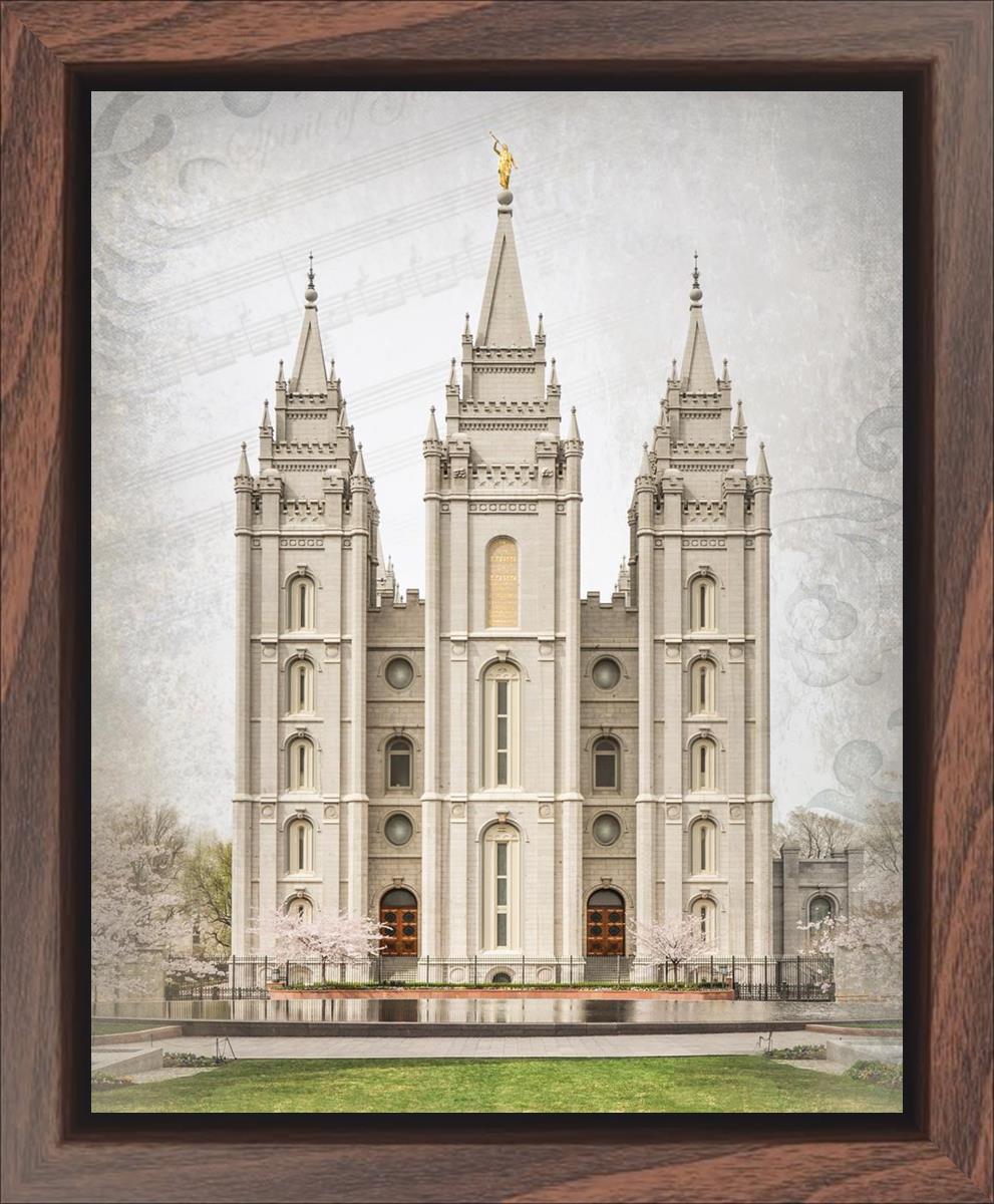 Salt Lake City Temple The Spirit Of God