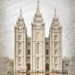 Salt Lake City Temple The Spirit Of God