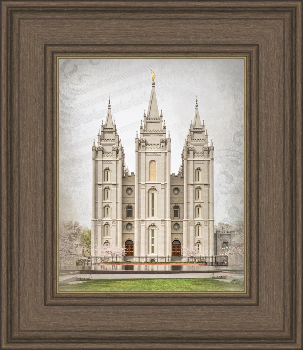 Salt Lake City Temple The Spirit Of God