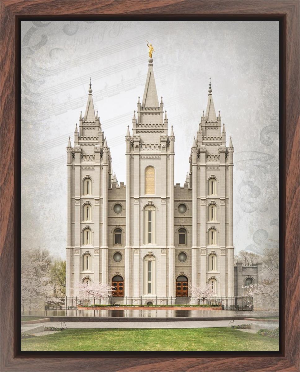 Salt Lake City Temple The Spirit Of God