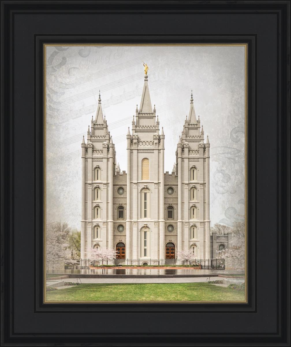 Salt Lake City Temple The Spirit Of God