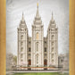 Salt Lake City Temple The Spirit Of God