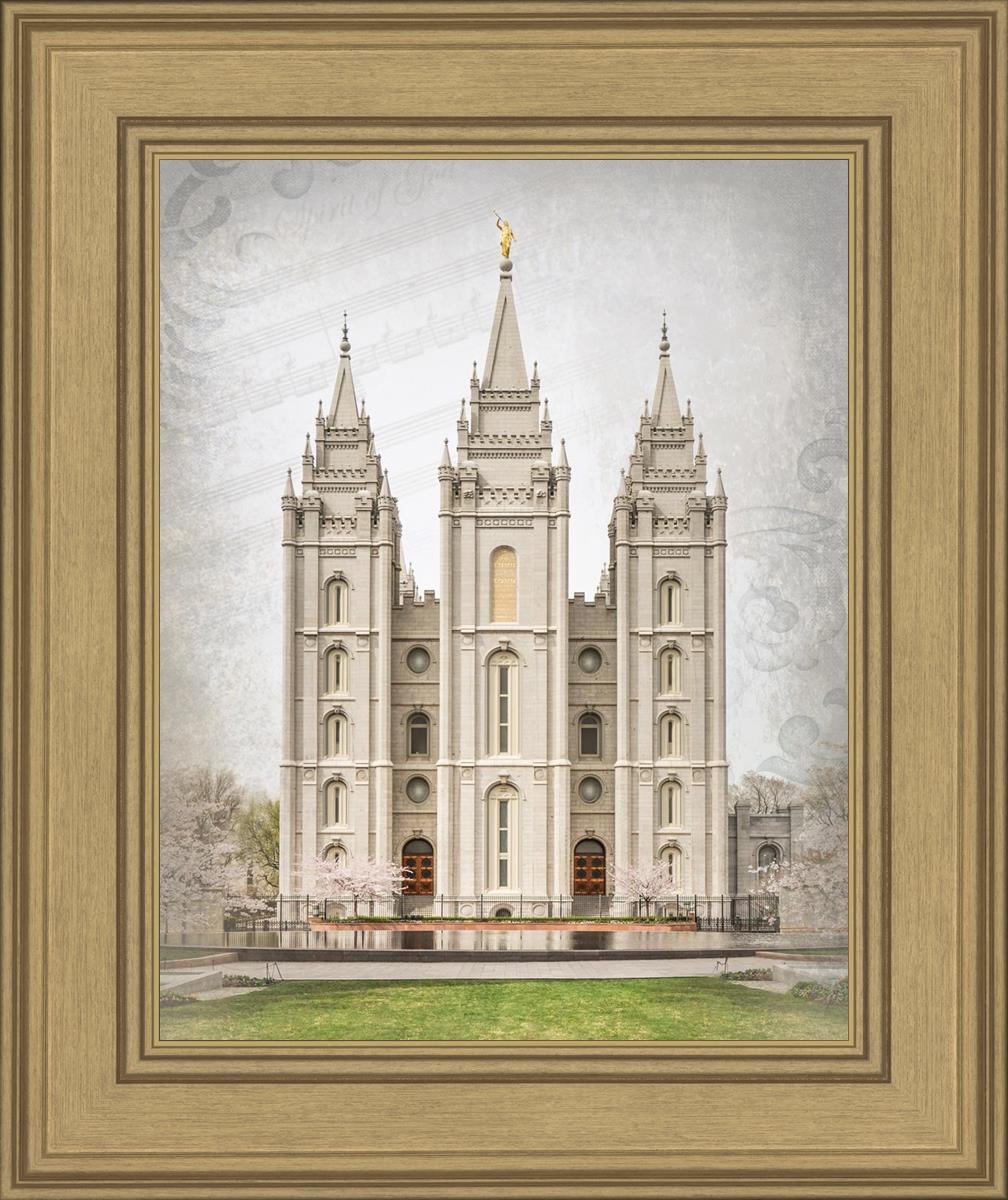 Salt Lake City Temple The Spirit Of God
