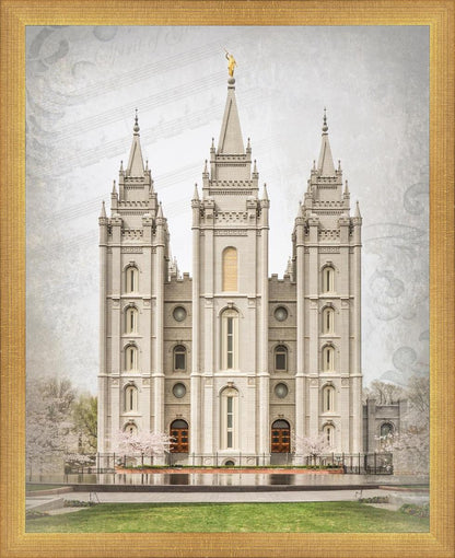 Salt Lake City Temple The Spirit Of God