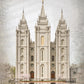 Salt Lake City Temple The Spirit Of God