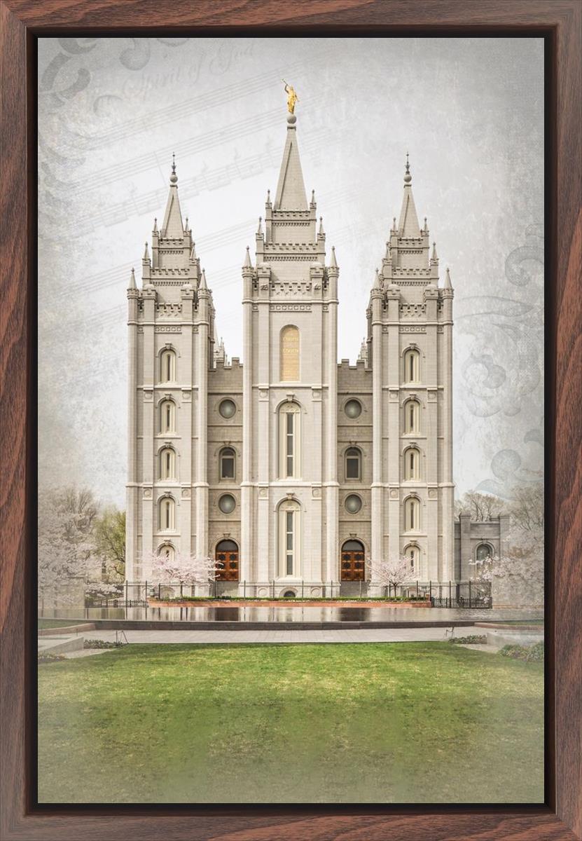Salt Lake City Temple The Spirit Of God