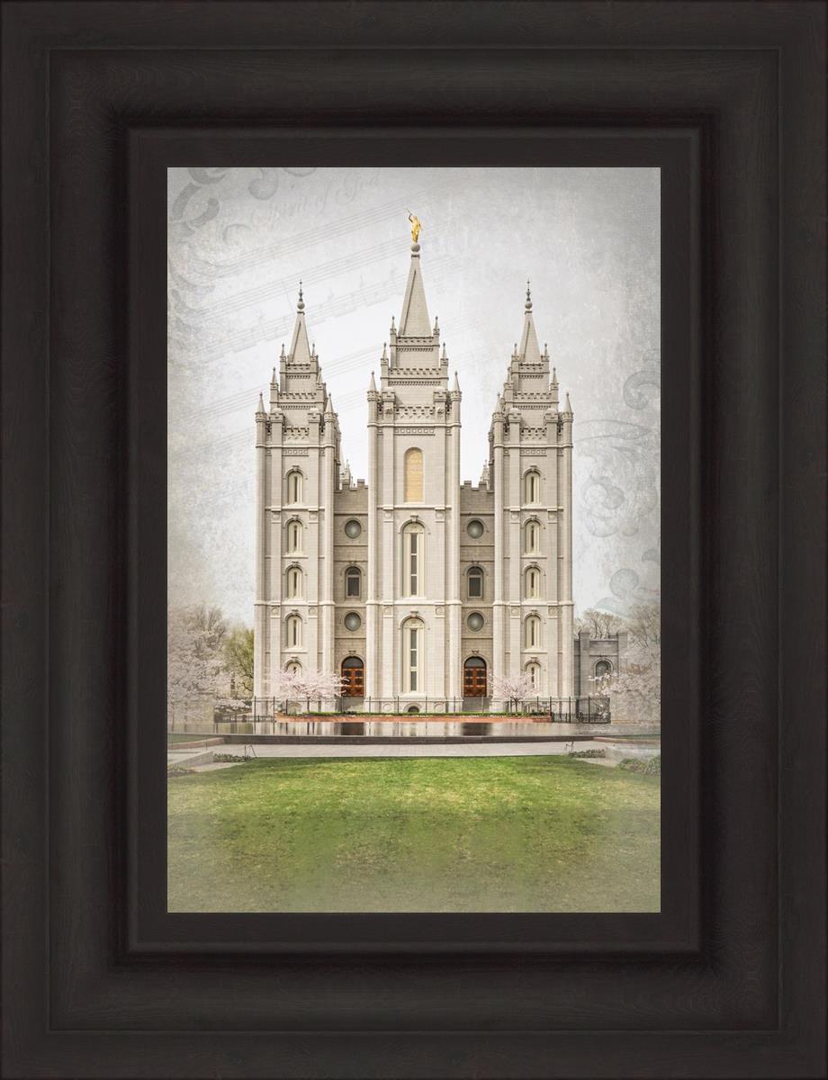 Salt Lake City Temple The Spirit Of God