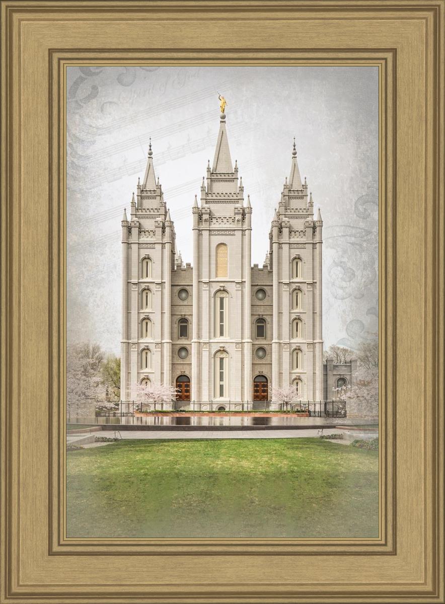 Salt Lake City Temple The Spirit Of God