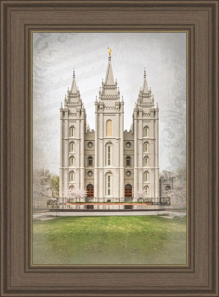 Salt Lake City Temple The Spirit Of God