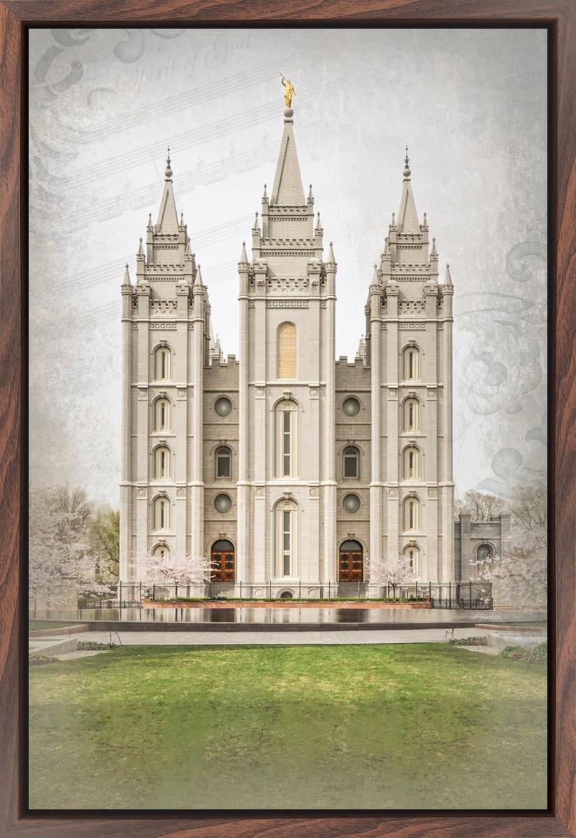 Salt Lake City Temple The Spirit Of God