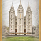 Salt Lake City Temple The Spirit Of God